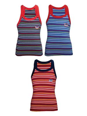 multi cotton vest - 14412400 - Standard Image - 1