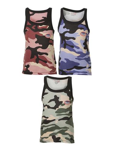 multi cotton vest - 14412406 - Very Small Image - 1
