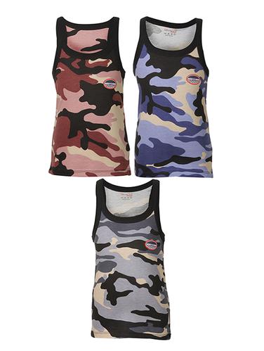 multi cotton vest - 14412407 - Very Small Image - 1