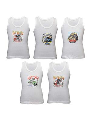 white cotton vest - 14412415 - Standard Image - 1
