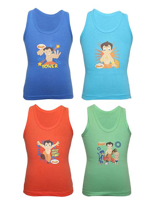 multi colored cotton vest - 14412425 - Standard Image - 1