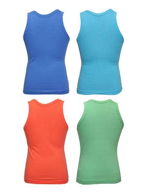 multi colored cotton vest - 14412425 - Standard Image - 2