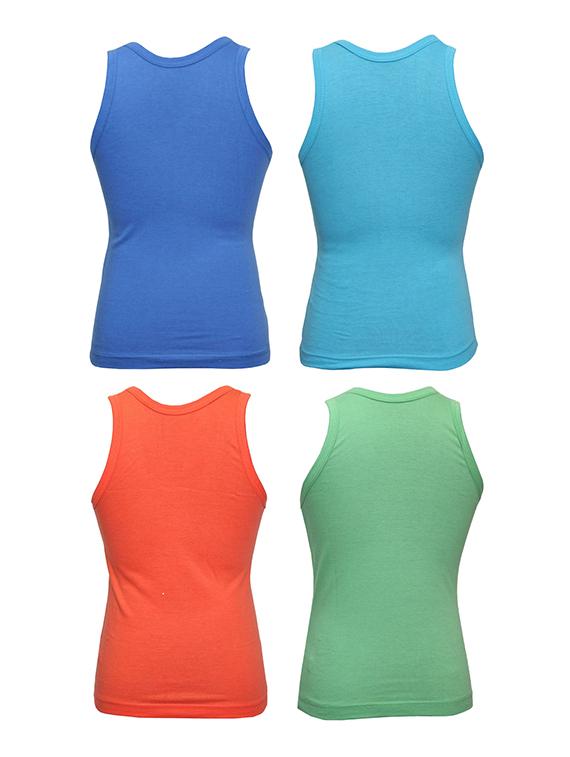 multi colored cotton vest - 14412425 - Zoom Image - 2