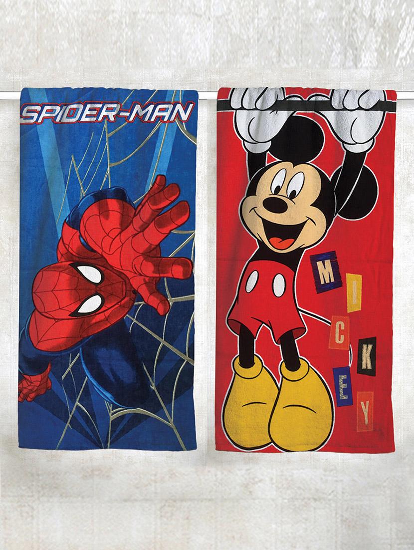 multi colored cotton bath towel - 14412950 - Zoom Image - 2
