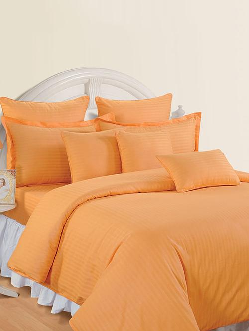 cotton self striped comforter with polyfill filler - 14413363 - Standard Image - 1