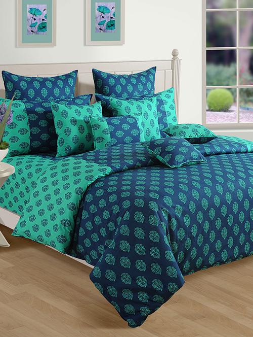 cotton printed comforter with polyfill filler - 14413426 - Standard Image - 1