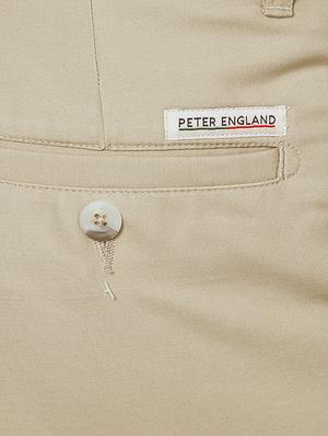 beige cotton blend formal trouser - 14413460 - Standard Image - 3