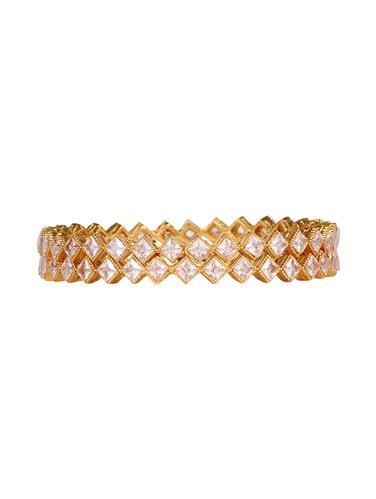 multi gold plated bangle - 14413485 - Very Small Image - 1