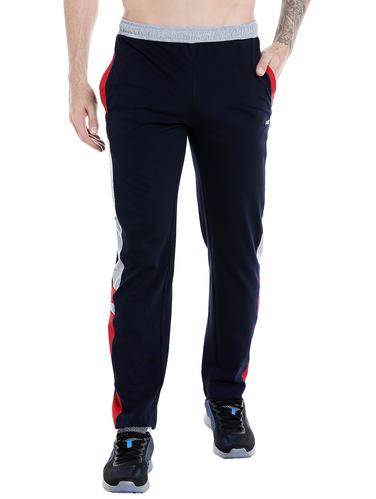 navy blue cotton track pant - 14413651 - Very Small Image - 1