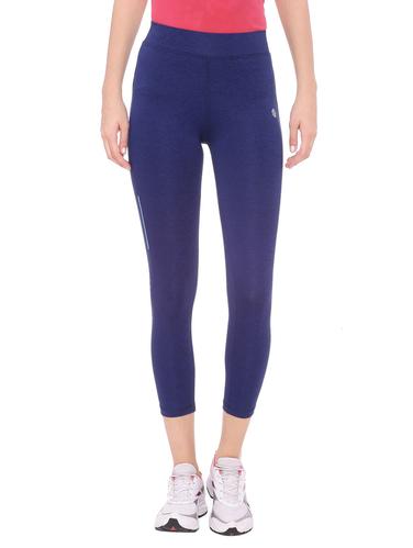 blue polyester leggings capri - 14413915 - Very Small Image - 1