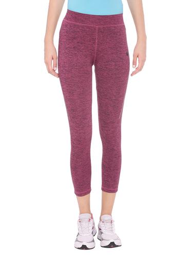Purple polyester capri leggings capri - 14413916 - Very Small Image - 1