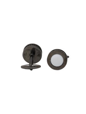grey metal cufflink - 14413997 - Standard Image - 2