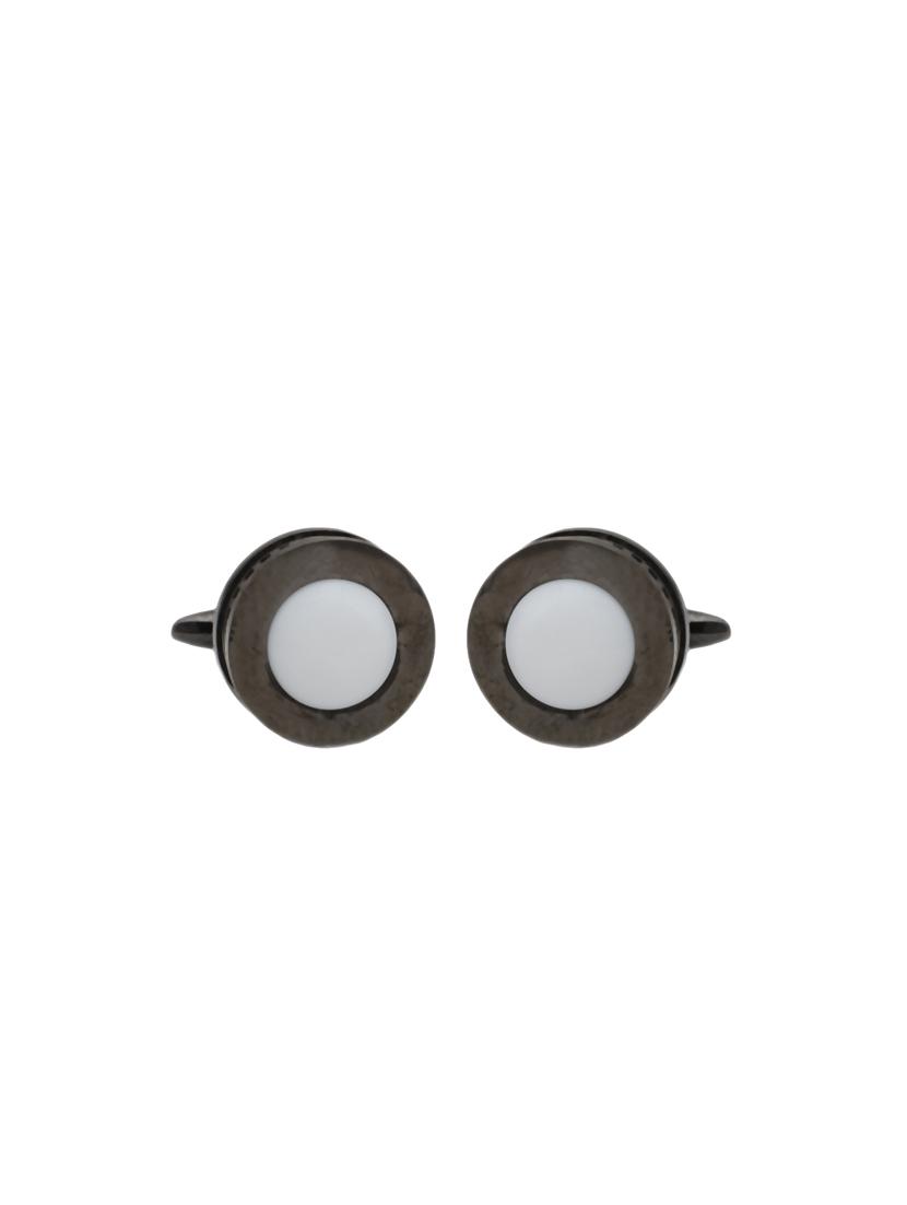 grey metal cufflink - 14413997 - Zoom Image - 1
