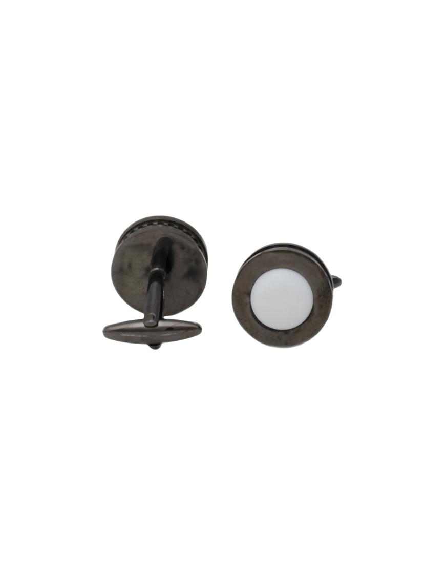grey metal cufflink - 14413997 - Zoom Image - 2