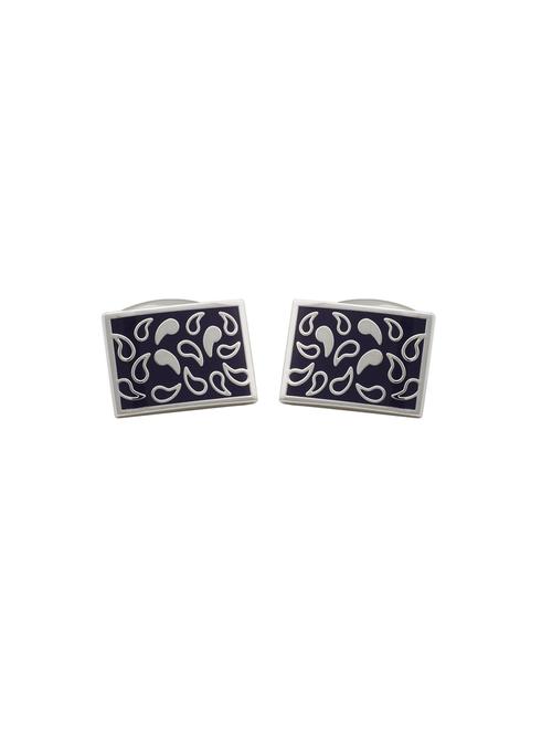 purple metal cufflink - 14413999 - Standard Image - 1