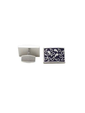 purple metal cufflink - 14413999 - Standard Image - 2