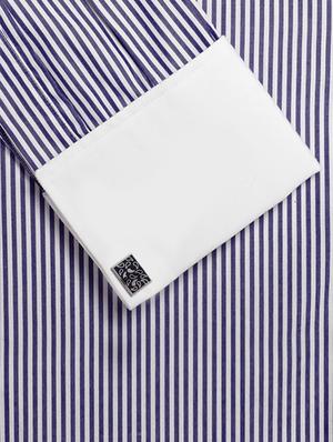 purple metal cufflink - 14413999 - Standard Image - 3