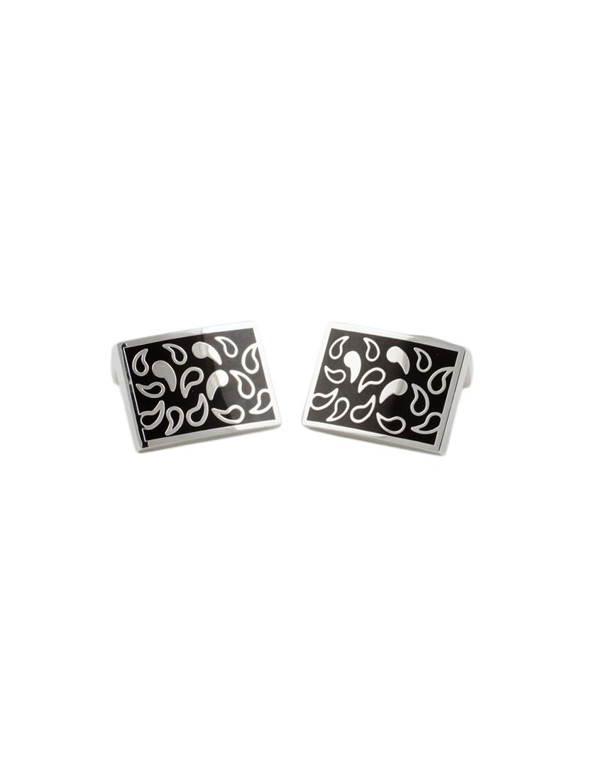 black metal cufflink - 14414014 - Zoom Image - 1