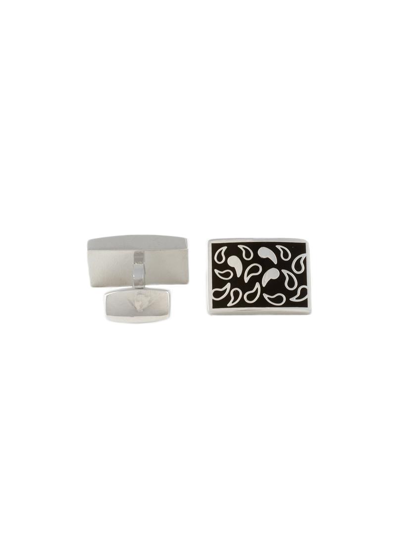 black metal cufflink - 14414014 - Zoom Image - 2