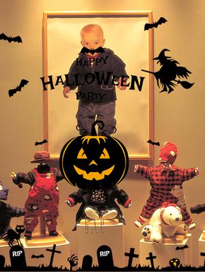 cortina happy halloween party theme wall stickers - 14415653 - Standard Image - 2
