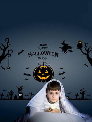 cortina happy halloween party theme wall stickers - 14415653 - Standard Image - 3