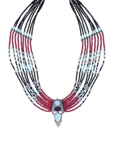 multi metal other necklace - 14416345 - Very Small Image - 1