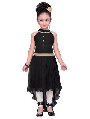 black georgette tunic set - 14417475 - Standard Image - 4