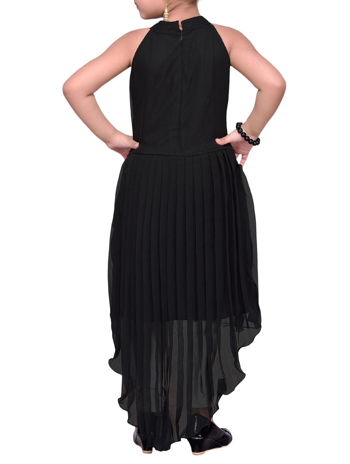 black georgette tunic set - 14417475 - Zoom Image - 3