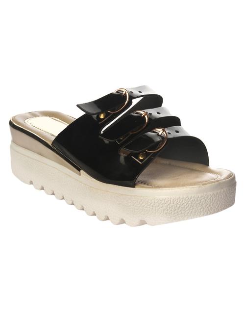 black platforms sandals - 14417928 - Standard Image - 1