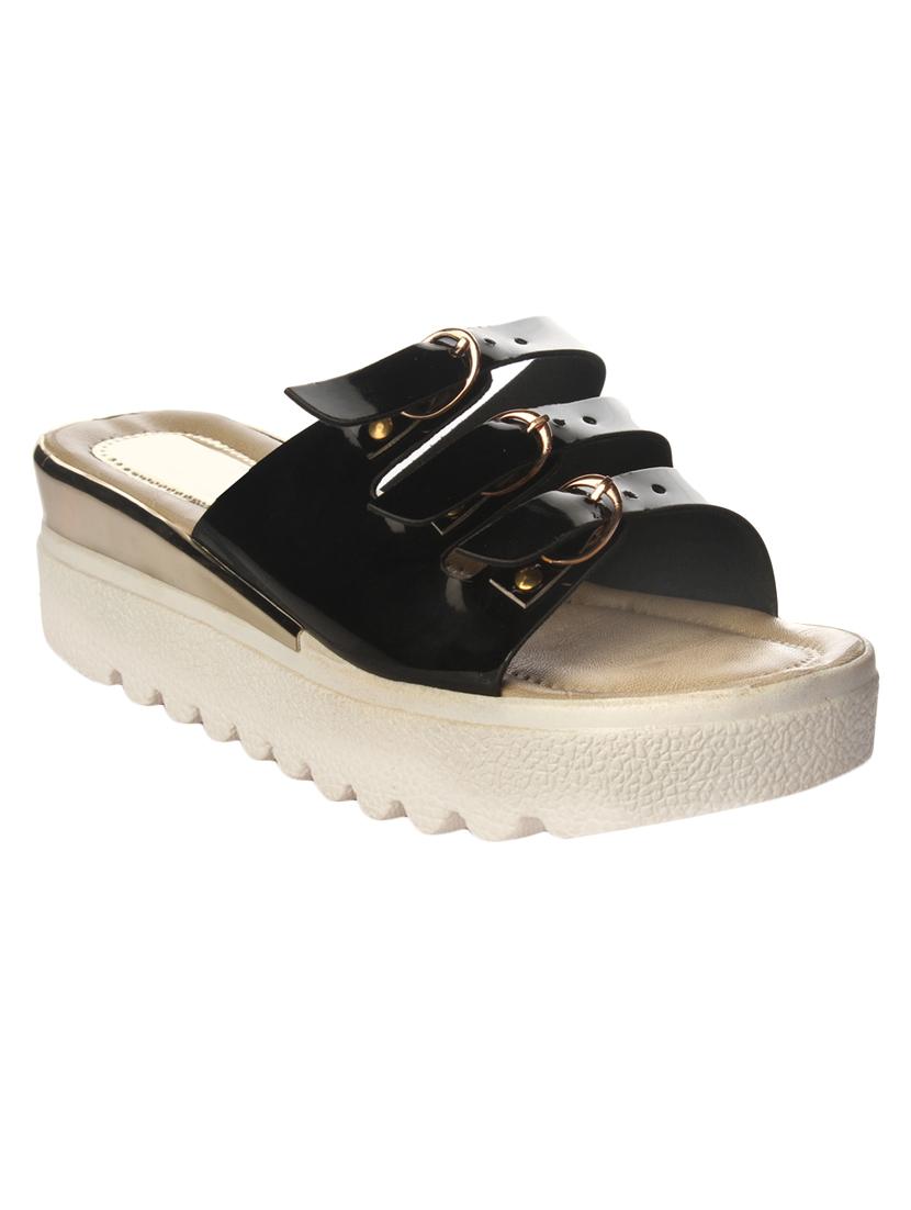 black platforms sandals - 14417928 - Zoom Image - 1