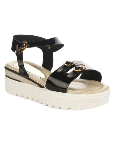 black ankle strap wedge - 14417930 - Very Small Image - 1