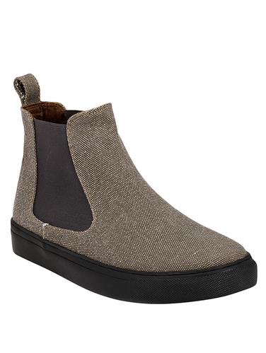 grey Canvas slip on sneaker - 14418075 - Very Small Image - 1