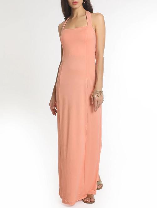 peach gown dress - 14418203 - Very Small Image - 1