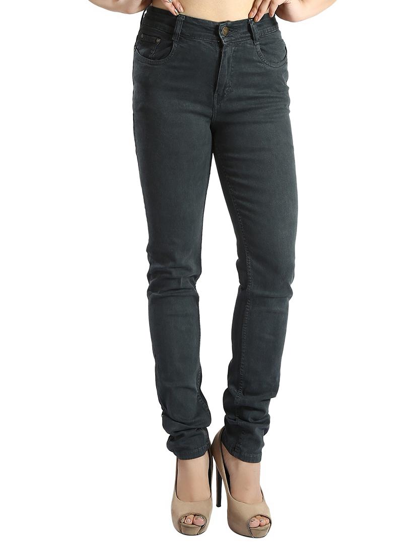 women's plain slim fit jeans