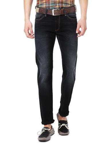 black cotton washed jeans - 14419389 - Very Small Image - 1