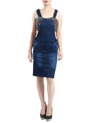 blue denim dungree - 14419491 - Standard Image - 1