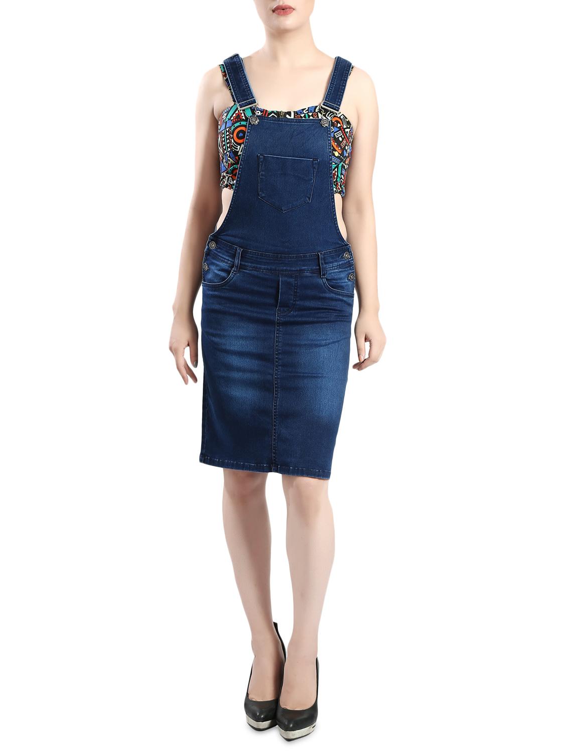 blue denim dungree - 14419491 - Zoom Image - 1