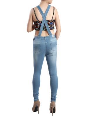 pocket patch denim dungree - 14419502 - Standard Image - 3