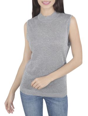 grey viscose casual pullover - 14419587 - Standard Image - 1