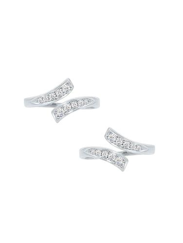 white silver body jewellery - 14420180 - Very Small Image - 1