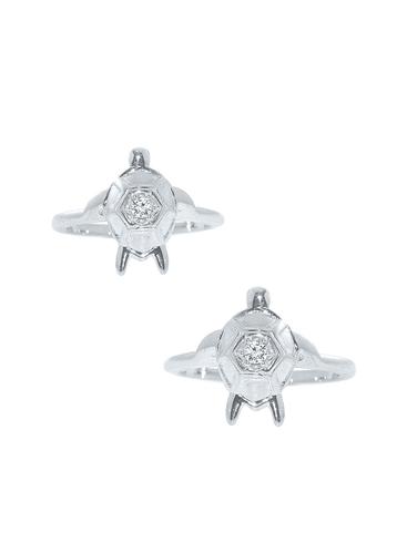 white silver body jewellery - 14420184 - Very Small Image - 1