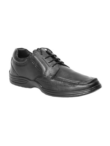 black Leather lace-up derby - 14420676 - Very Small Image - 1