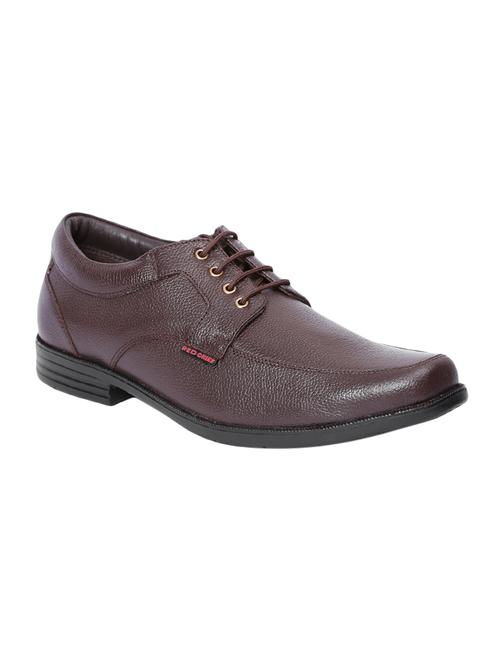 brown Leather formal lace-up derby - 14420690 - Standard Image - 1