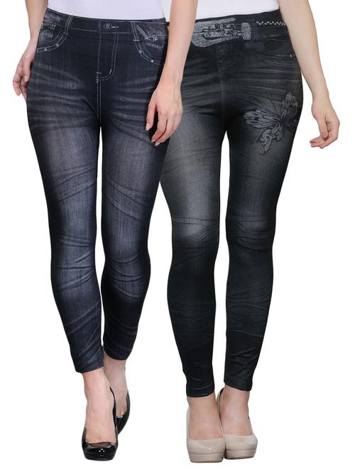 set of 2 multi colored legging - 14420760 - Very Small Image - 1