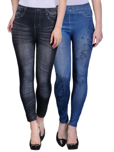 set of 2 multi colored jegging - 14420770 - Very Small Image - 1