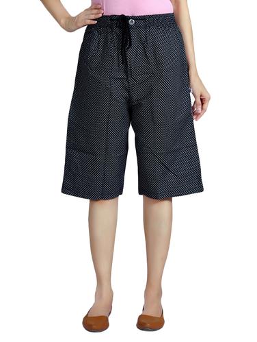 multi cotton blend regular capris - 14420818 - Very Small Image - 1