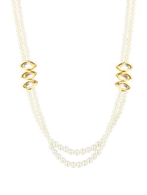 multi colored crystal pearl necklace - 14421500 - Standard Image - 1