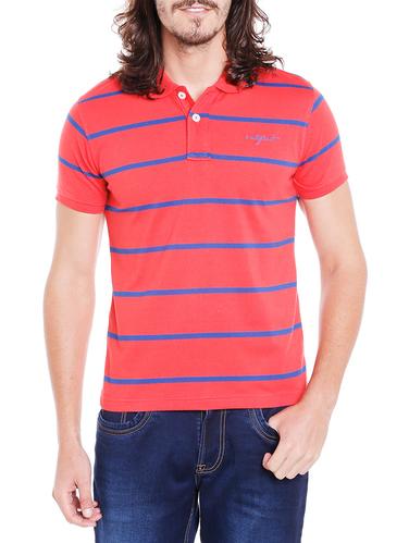 red cotton striped t-shirt - 14421584 - Very Small Image - 1