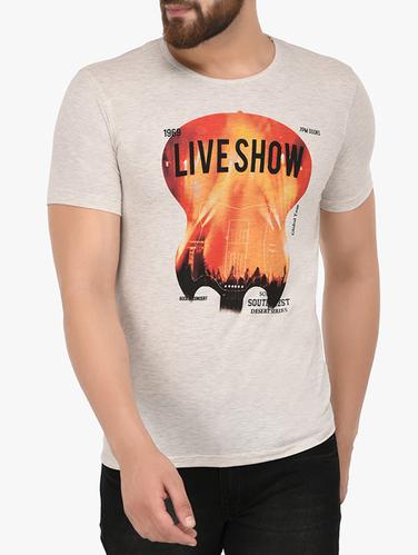 grey cotton t-shirt - 14421610 - Very Small Image - 1