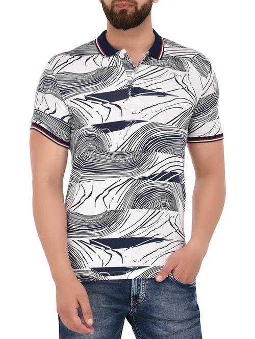 blue cotton t-shirt - 14421629 - Very Small Image - 1